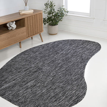 Evan Modern Rustic Organic Curve Indoor/Outdoor Area Rug
